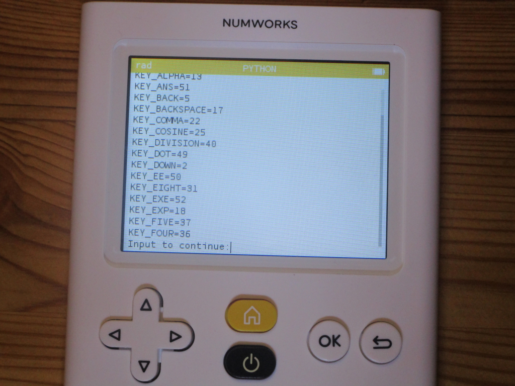 NumWorks v13