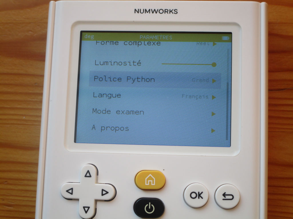 NumWorks v13.1.0