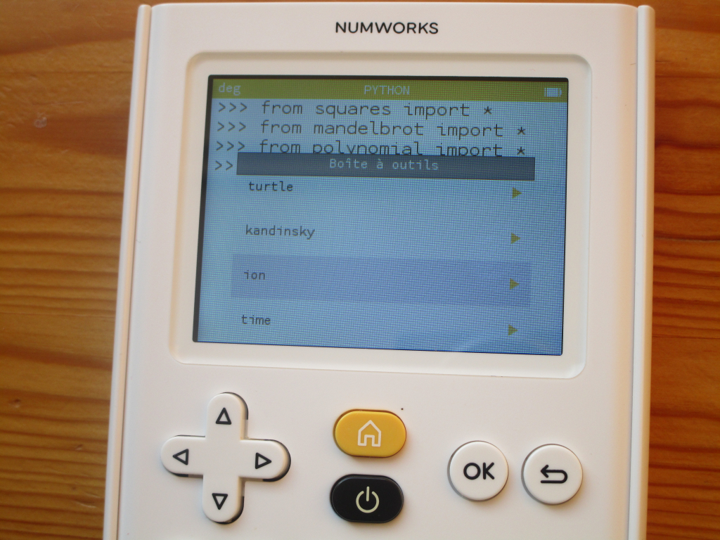NumWorks v13.1.0