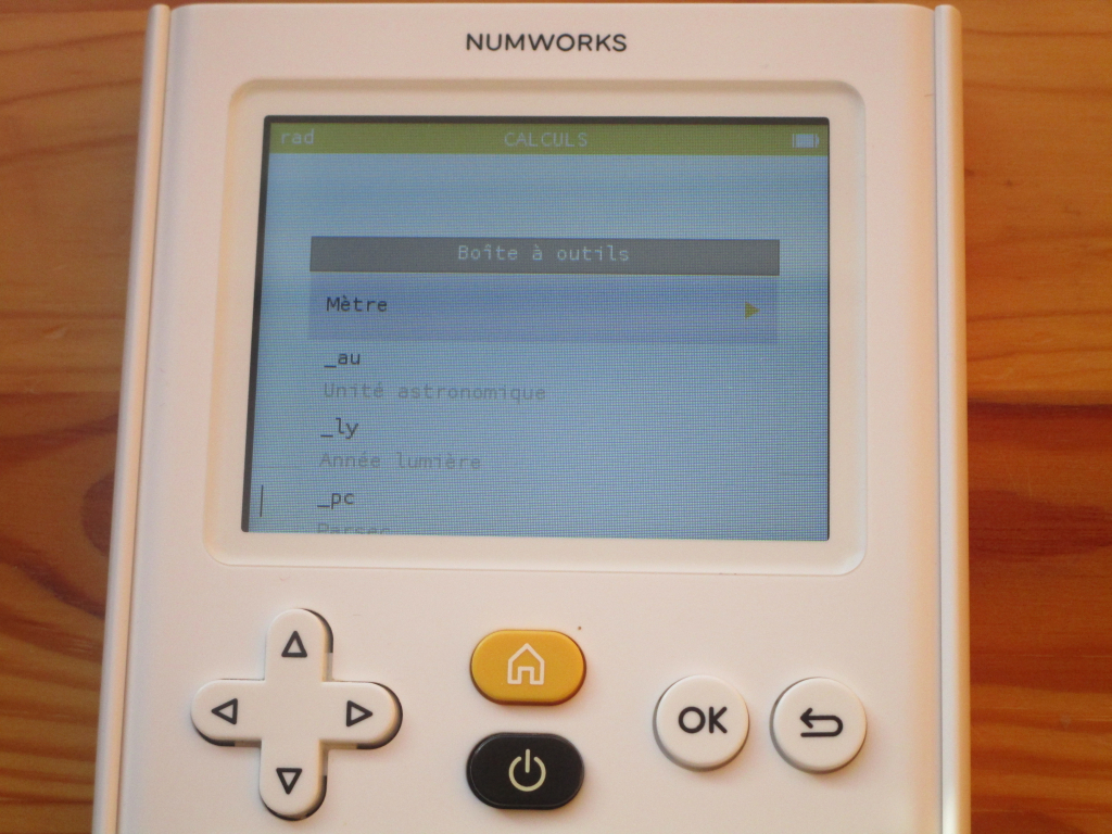 NumWorks v13.1.0