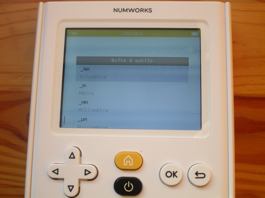 NumWorks v13.1.0