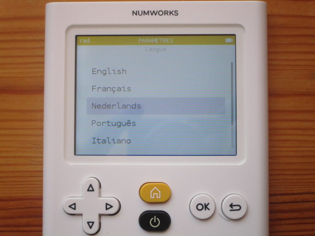 NumWorks + v14