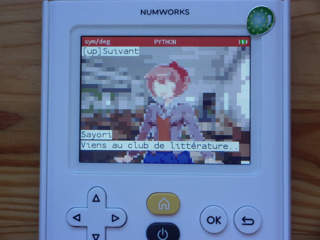 NumWorks + DDLC