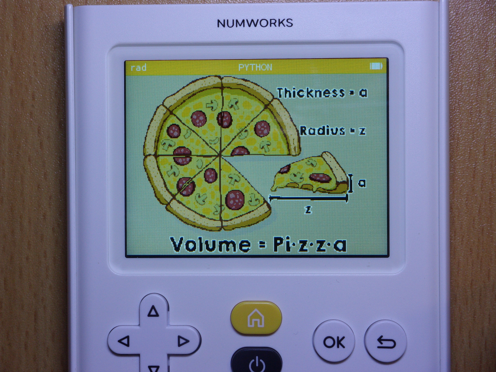 NumWorks + img2calc