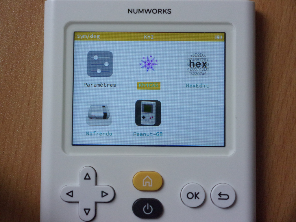 NumWorks N0110 + Khi