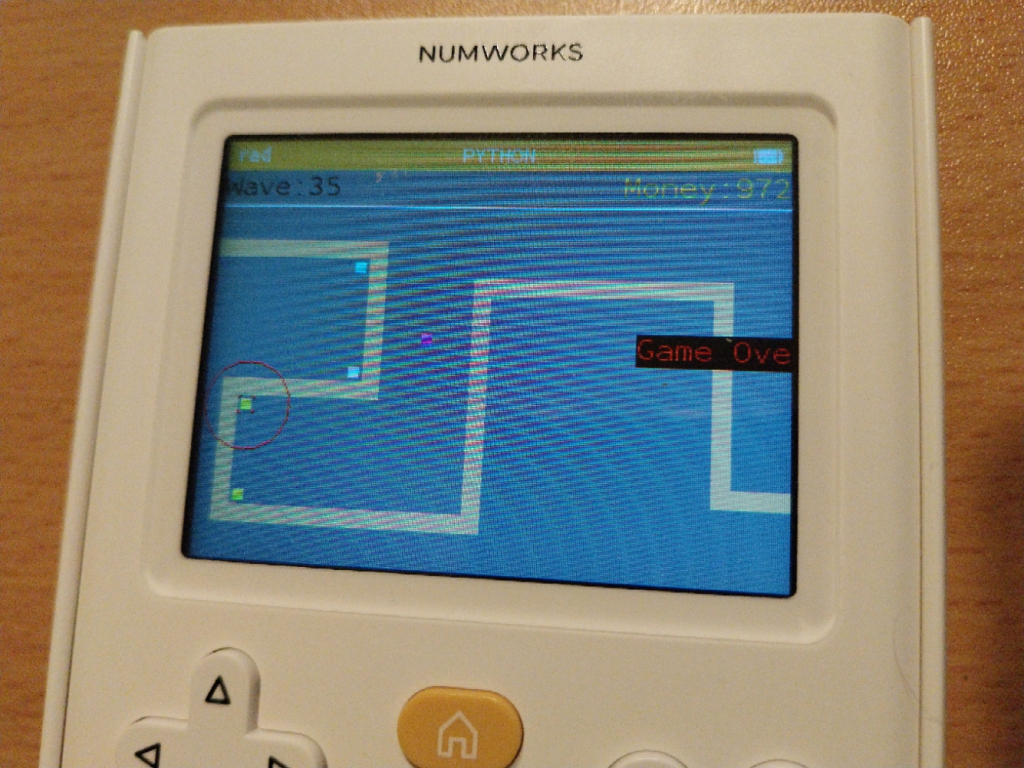 NumWorks + Tower Defense