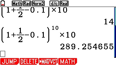 Calcul Application on FX-CG20 OS