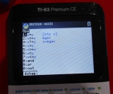 menu Ops TI-83 Premium CE Python