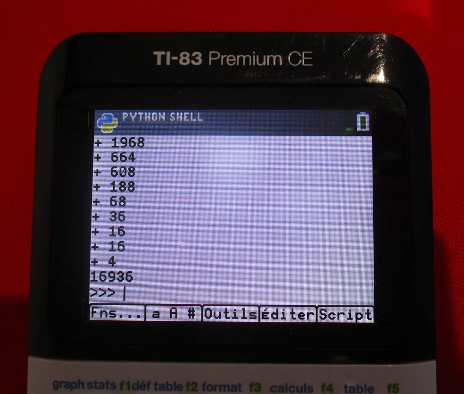 mem() TI-83 Premium CE Python