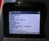 explmod(random) TI-83PCE Python