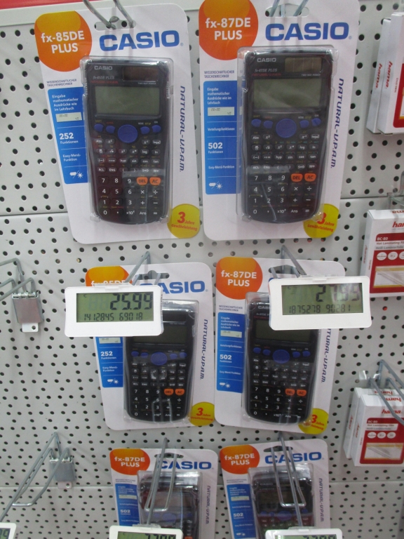 Casio, Mediamarkt, Köln