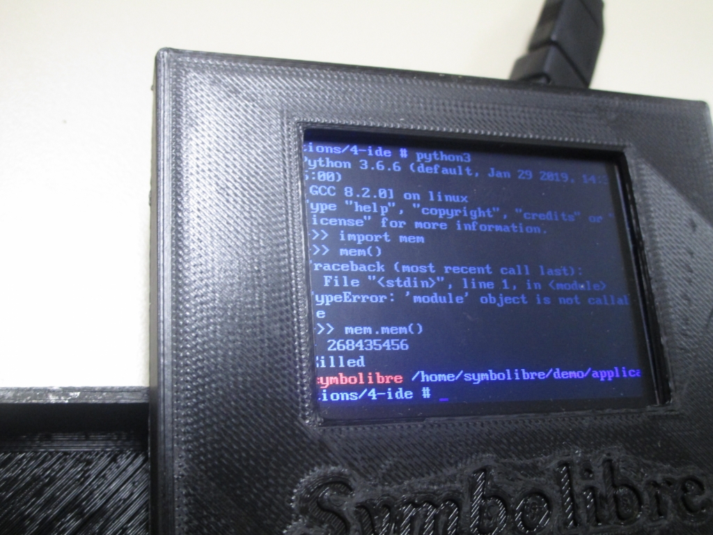 Symbolibre - Python mem()