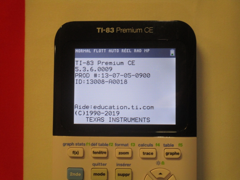 TI-83 Premium CE Edition Python