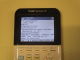 TI-83 Premium CE Edition Python