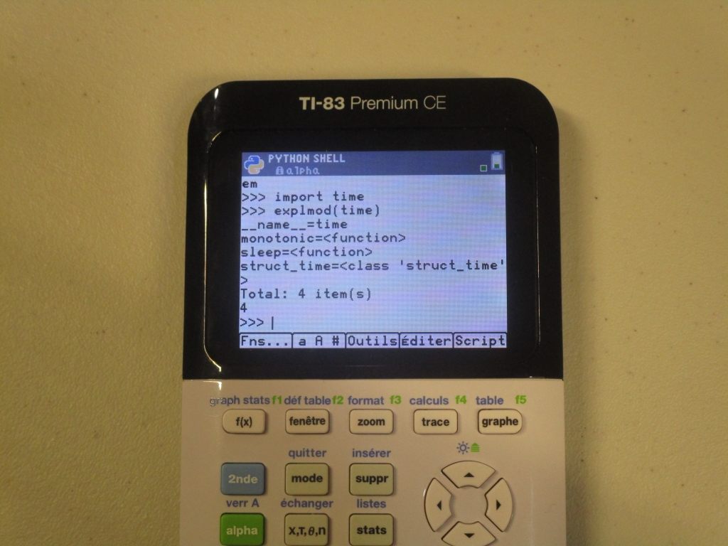 TI-83 Premium CE Edition Python