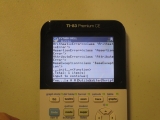 TI-83 Premium CE Edition Python