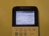 TI-83 Premium CE Edition Python