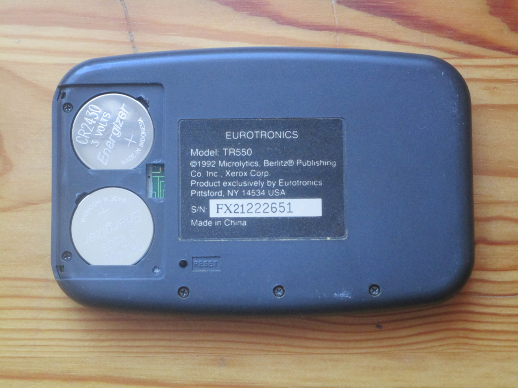 Eurotronics Interpreter 2 TR550