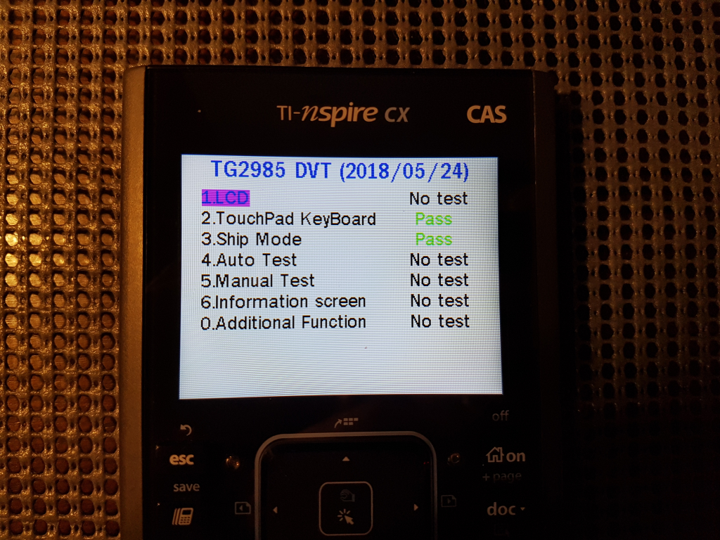 TI-Nspire CX II CAS DVT 1.1