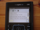 TI-Nspire CX CAS + OS 4.5.4