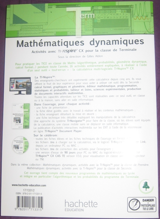 Mathématiques dynamiques TS