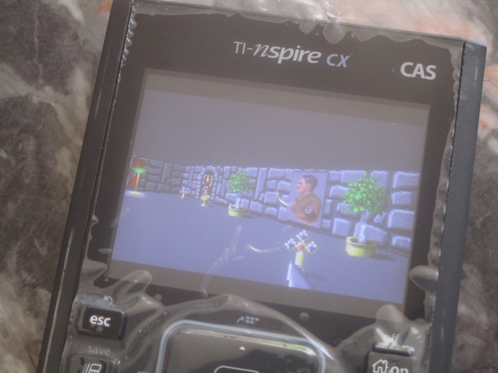 TI-NSpire CX CAS + Wolf4SDL