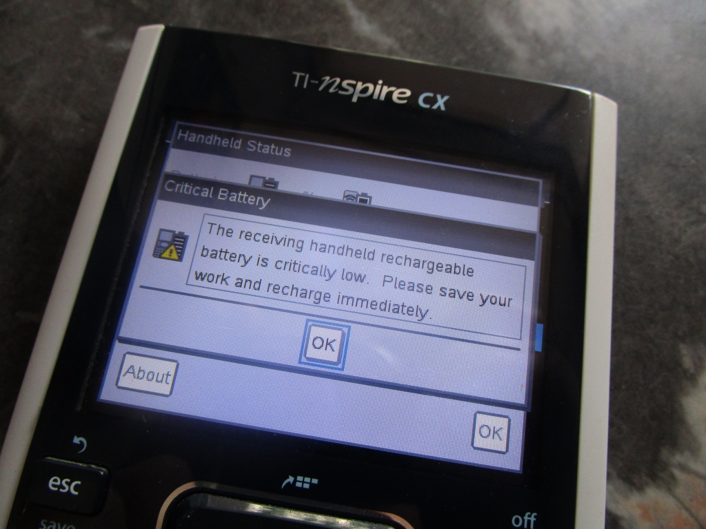 TI-Nspire CX + batterie VHBW