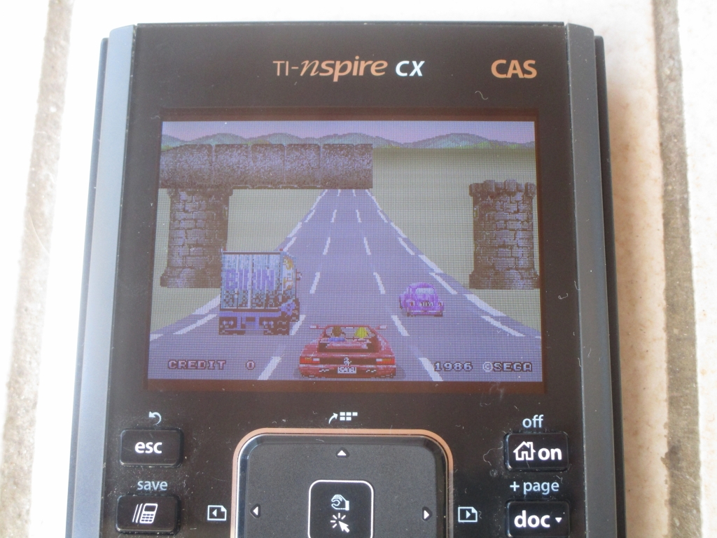 TI-Nspire CX CAS + Outrun