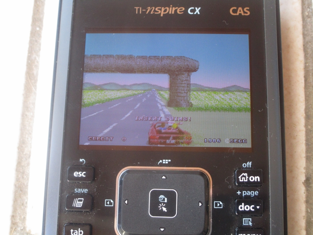 TI-Nspire CX CAS + Outrun
