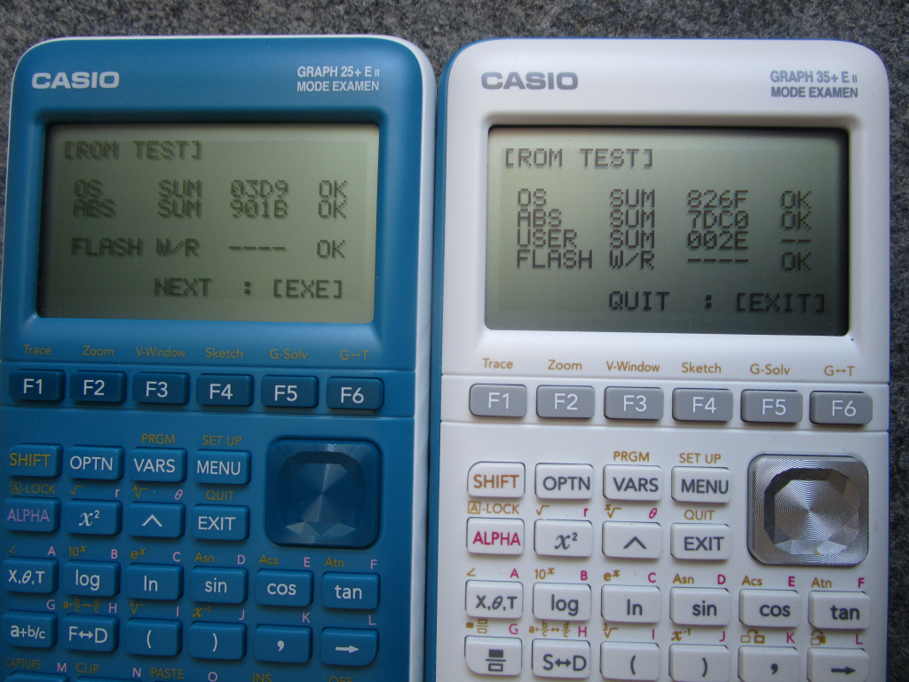 Casio Graph 25+E II & 35+E II