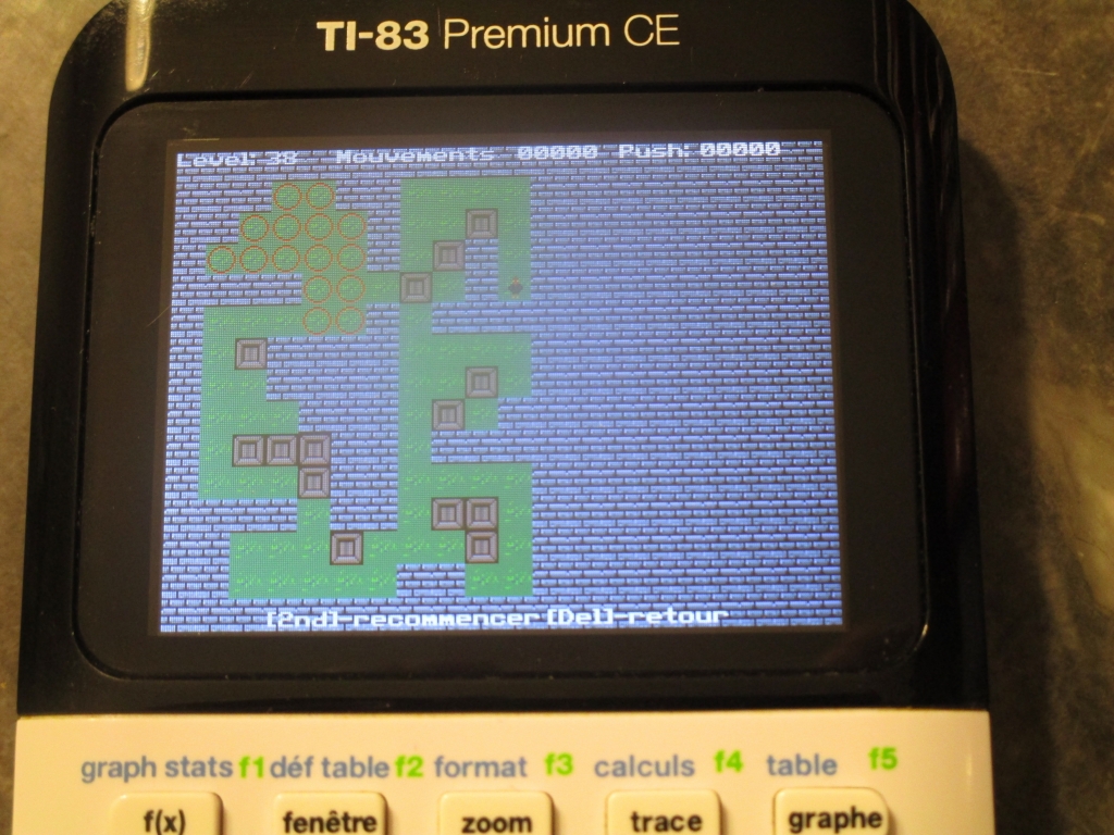 TI-83PCE + Chicken Adventure I