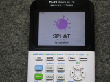 TI-83 Premium CE Python + Splat