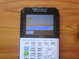 TI-83 Premium CE + Sina's pack