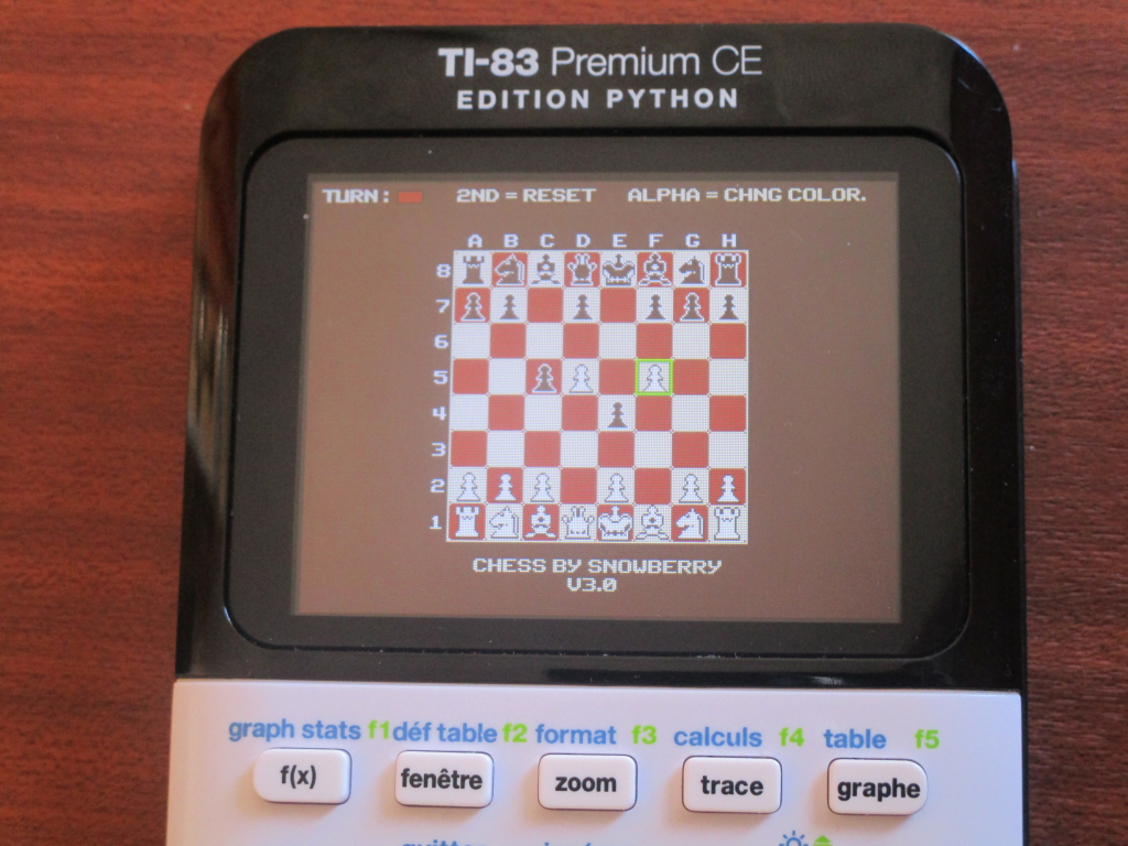 TI-83 Premium CE + Chess CE