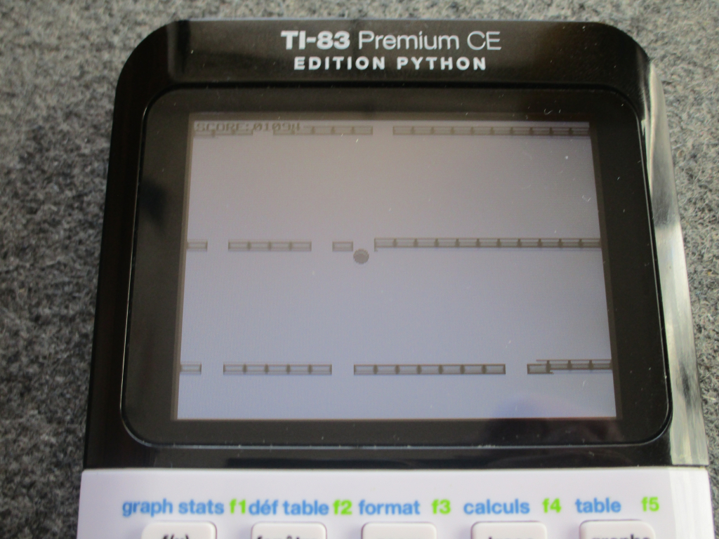 TI-83 Premium CE + Falldown