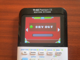 TI-83 Premium CE + Geometry Dash