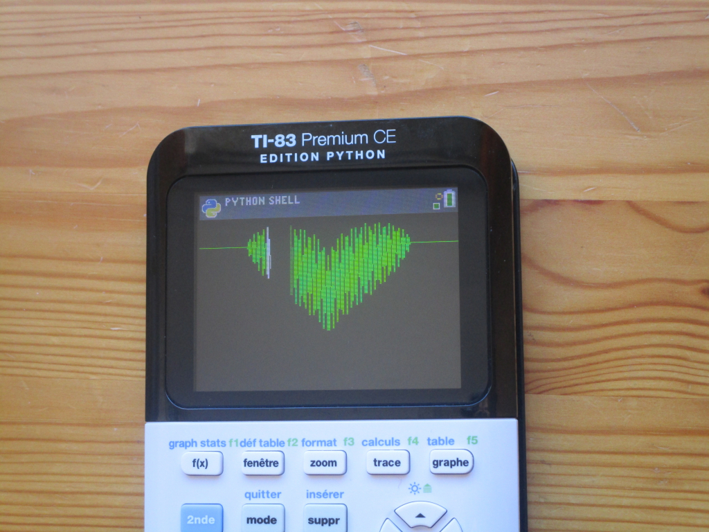 TI-83 Premium CE + Heartbeat