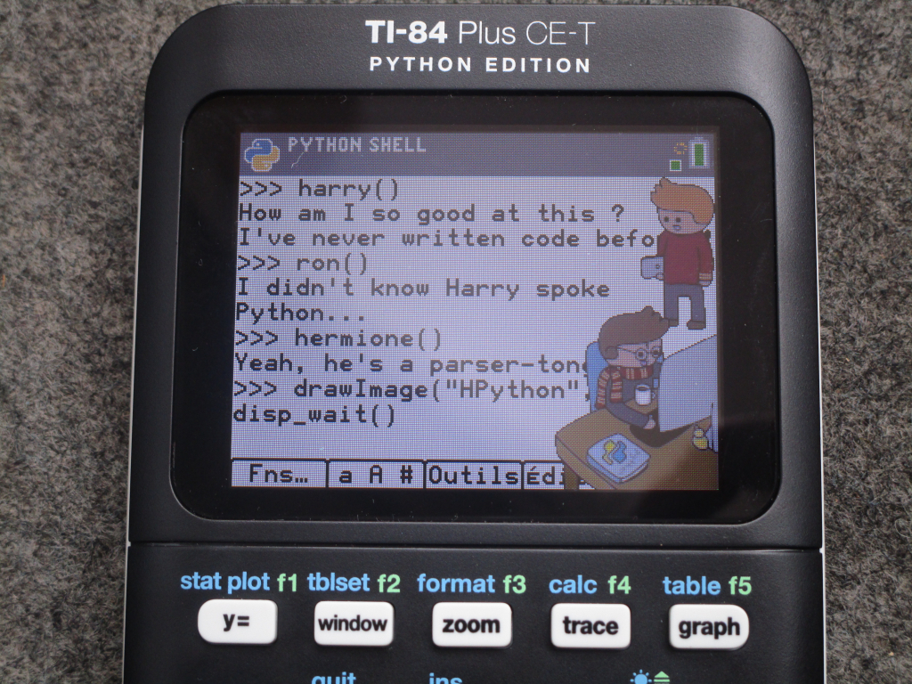 TI-84 Plus CE-T Python Edition