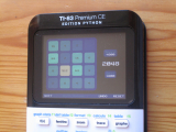 TI-83 Premium CE + 2048