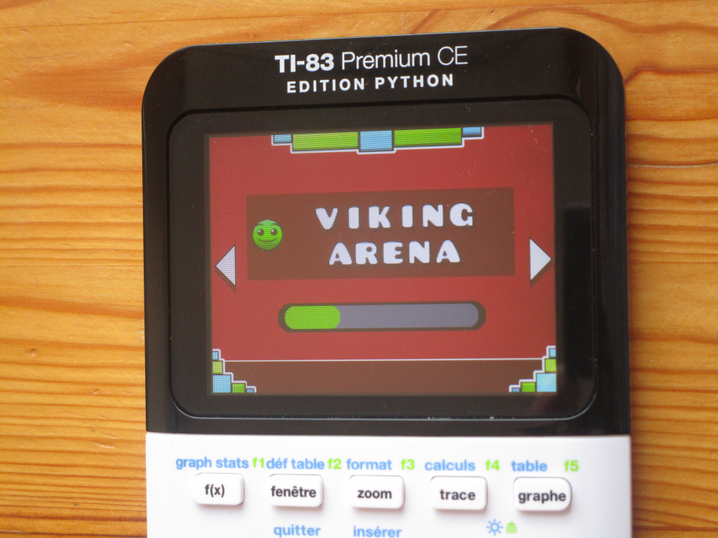 TI-83PCE + GDash & Viking Arena