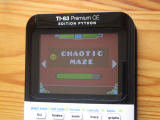 TI-83PCE + GD & Chaotic Maze