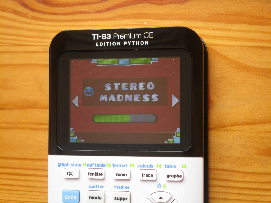 TI-83PCE + GD & Stereo Madness