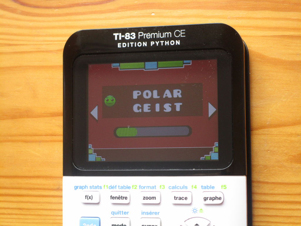 TI-83PCE + GDash & Polargeist