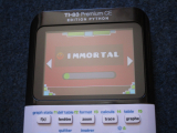 TI-83PCE + GDash & Immortal