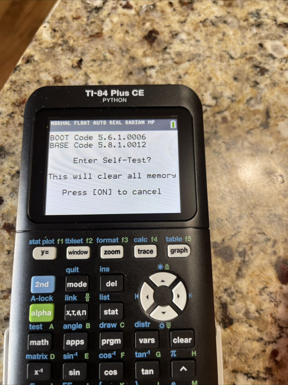 TI-84 Plus CE Python révision AC