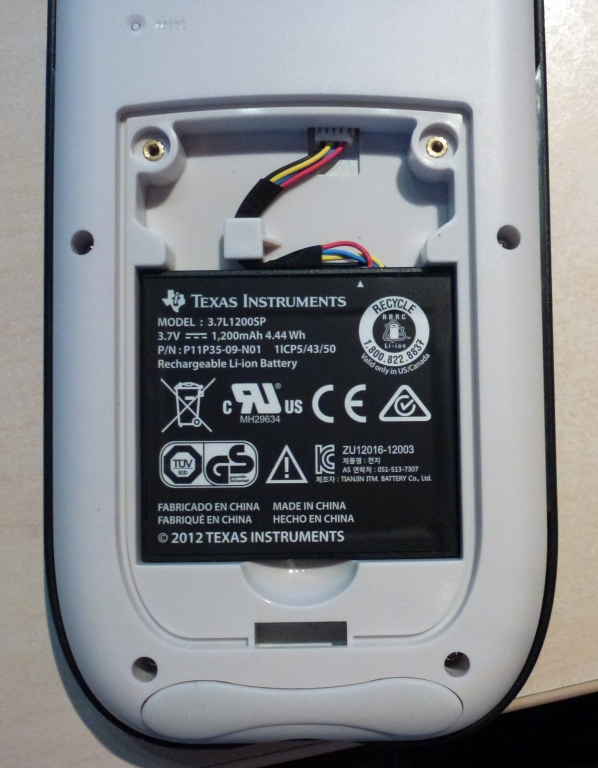 TI-84 Plus C SE battery