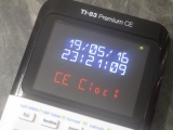 TI-83 Premium CE + CE Clock