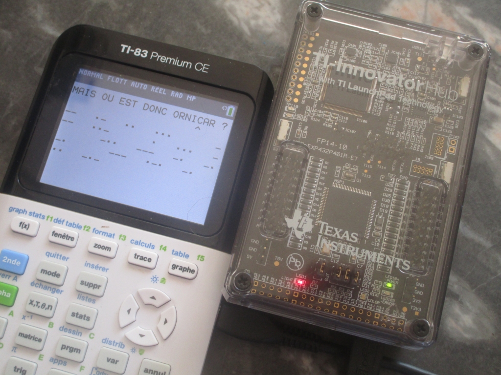 TI-83 Innovator + MORSATOR