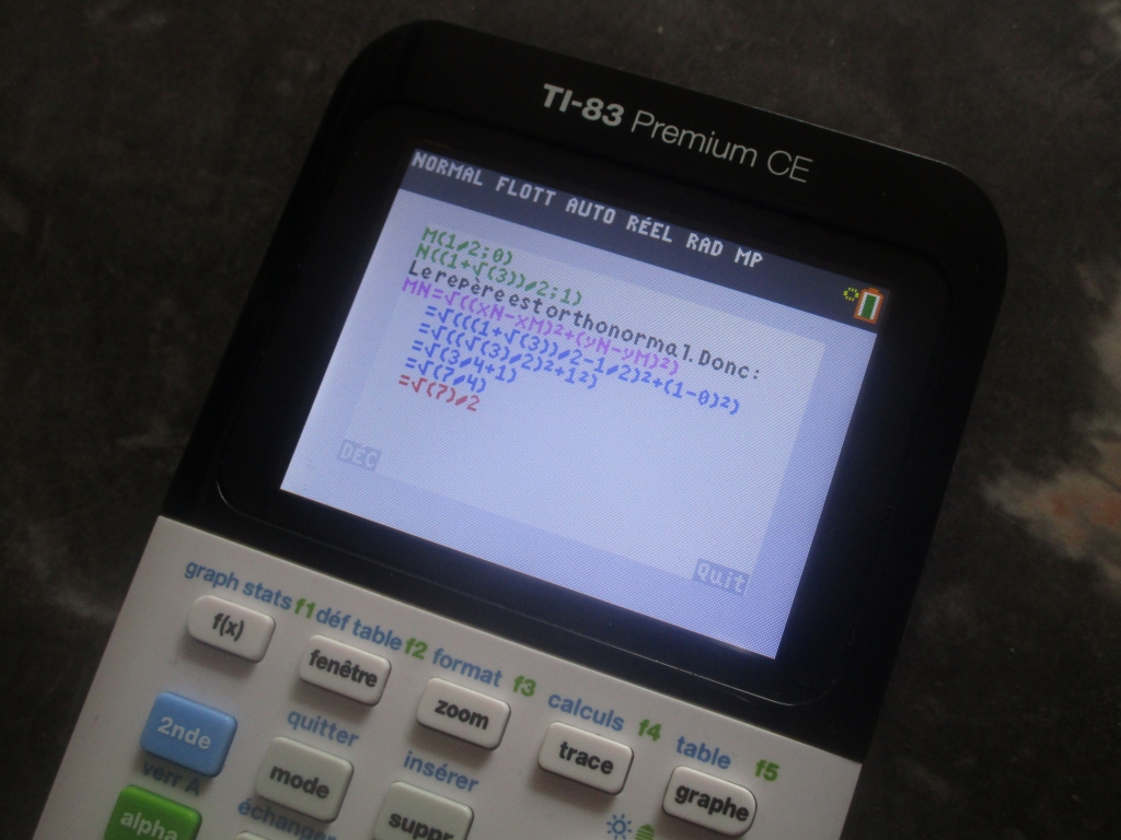 TI-83 Premium CE + CEDIST