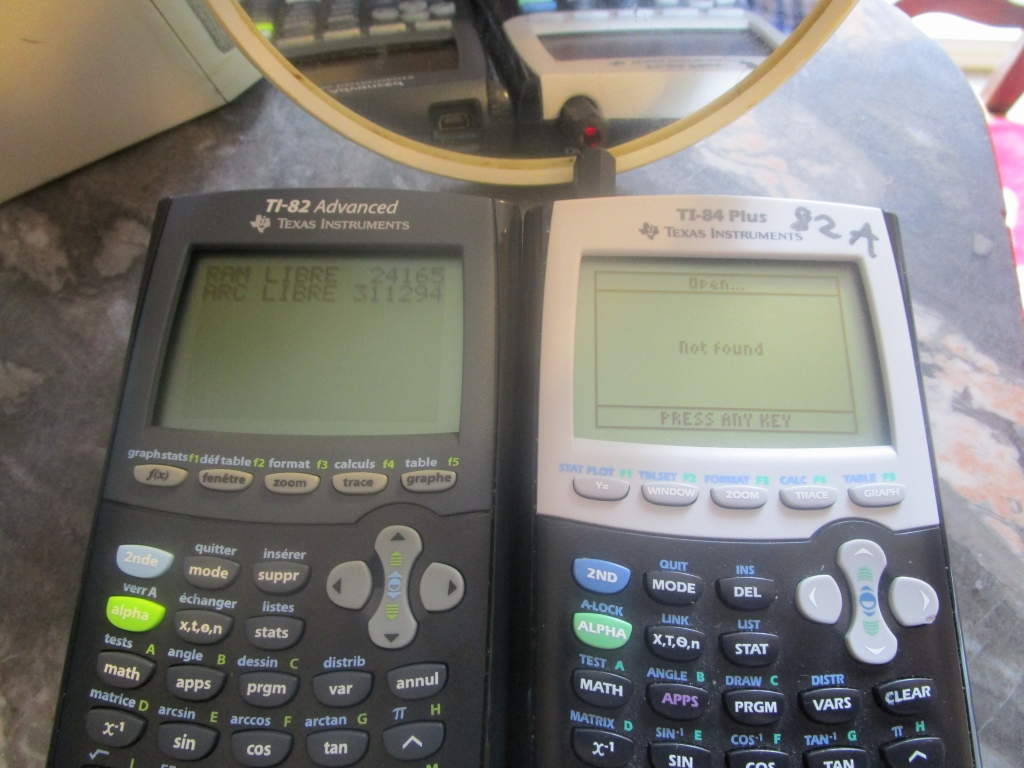 TI-82A & TI-84+(OS 82A)